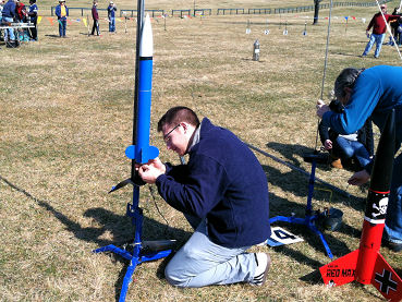 Loading a Rocket